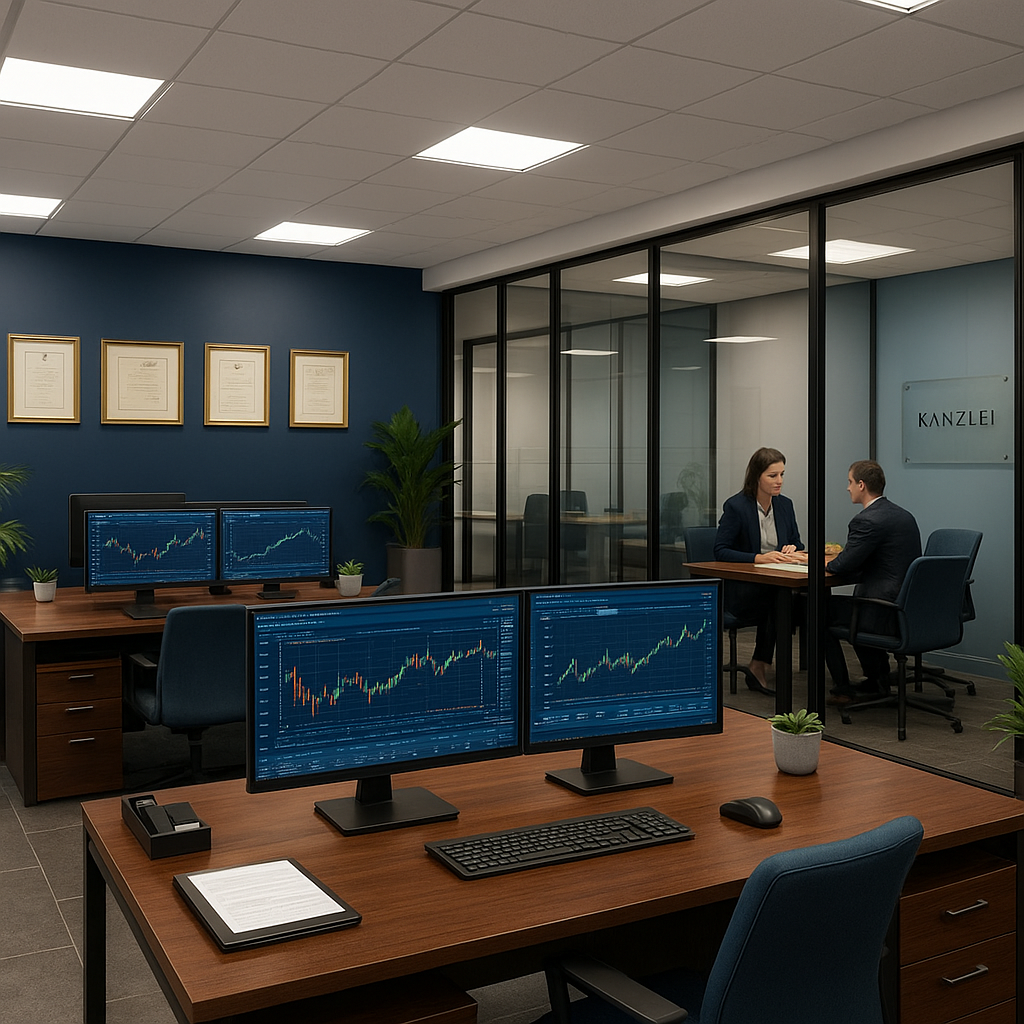 Kanzleiräume der Steuerpilot Beratung, Düsseldorf